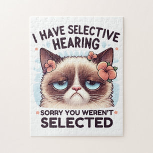 Puzzle Tengo Audición Selectiva Regalo Divertido para Ama