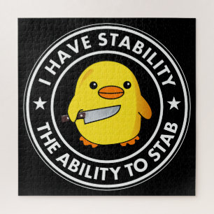 Puzzle Tengo La Estabilidad De Apuñalar Graciosamente