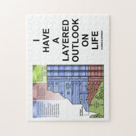 Puzzle Tengo una perspectiva acodada el la vida (el humor