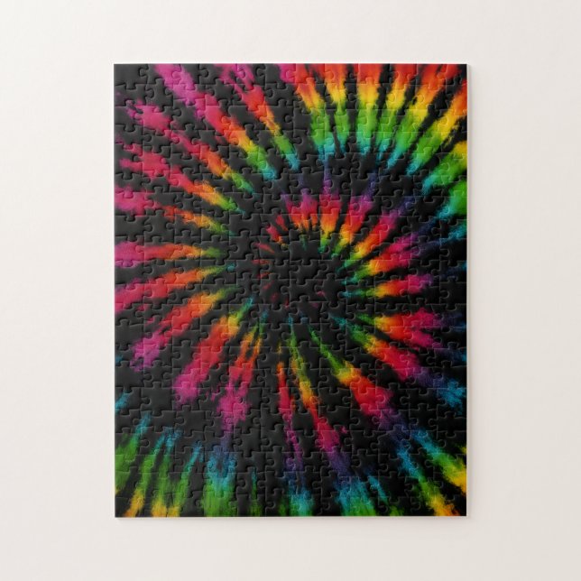 Puzzle Teñido con Nudos (Vertical)