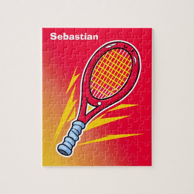 Puzzle Tennis Racket (Vertical)