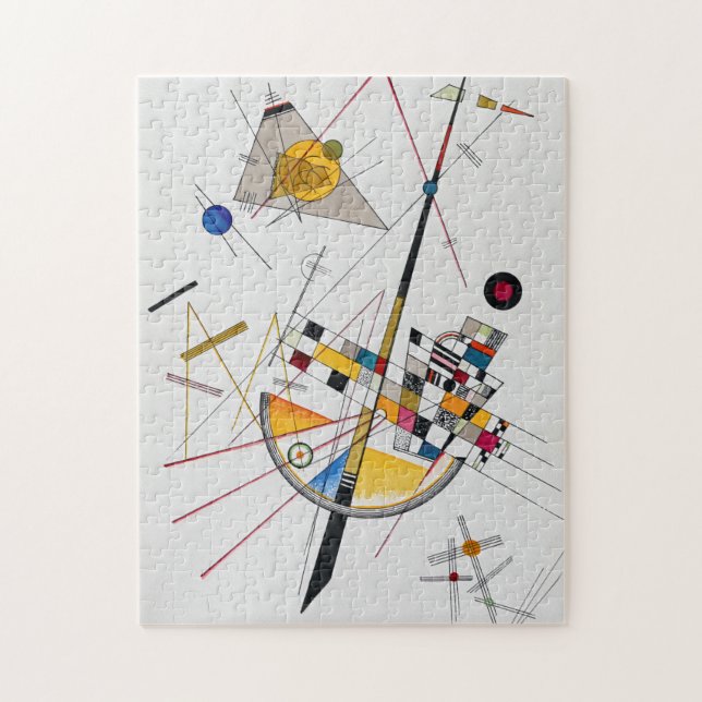 Puzzle Tensión Delicada Nº 85, Wassily Kandinsky (Vertical)