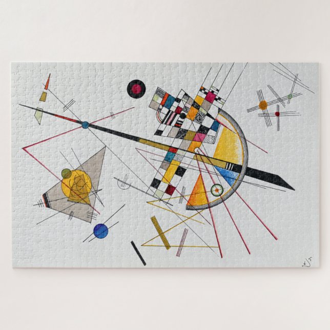 Puzzle Tensión Delicada Nº 85, Wassily Kandinsky (Horizontal)