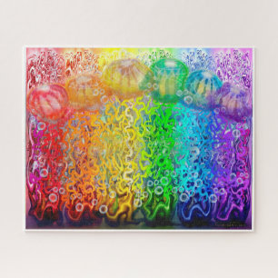 Puzzle Tentáculos del cocodrilo arcoiris