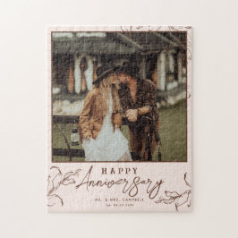 Puzzle Terracota | Sr. y la Sra. Feliz Aniversario Boda