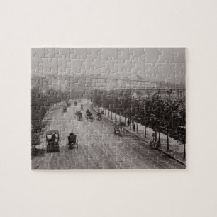 Puzzle Terraplén de Thames (foto de la sepia)