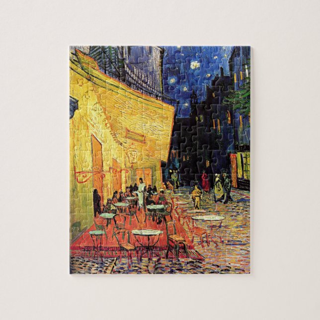 Puzzle Terraza del café de Van Gogh en la noche (Vertical)