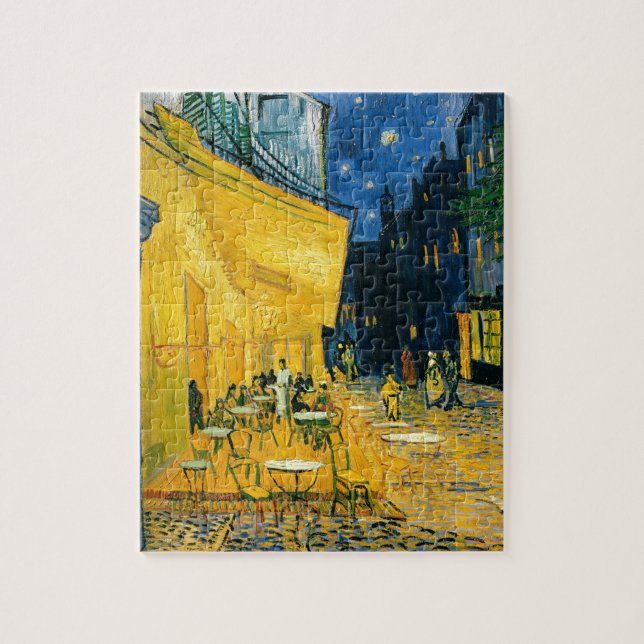 Puzzle Terraza del café de Vincent van Gogh el |, Place (Vertical)