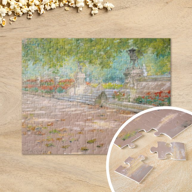 Puzzle Terraza, Parque Prospect | William Merritt Chase (Subido por el creador)