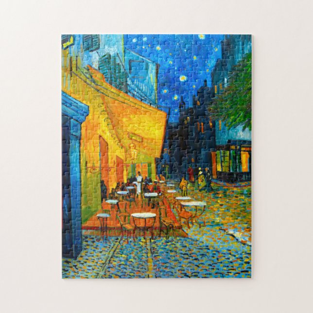 Puzzle Terraza Van Gogh Café de noche (Vertical)