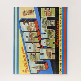Puzzle Terre Haute Indiana 16x20 