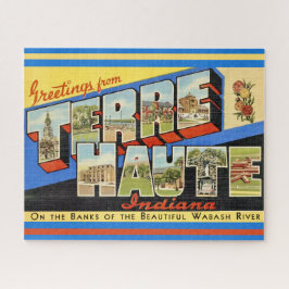 Puzzle Terre Haute Indiana 16x20