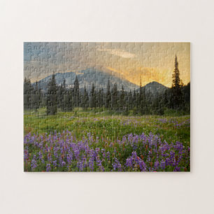 Puzzle Terreno de caza de Indian Henry al amanecer