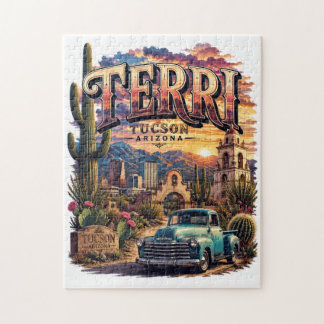 Puzzle Terri Tucson Arizona Personalizado del Suroeste