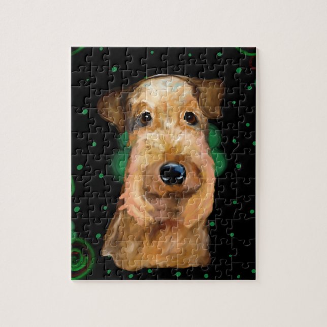 PUZZLE TERRIER AIREDALE    (Vertical)