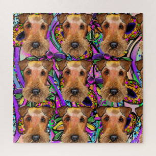 PUZZLE TERRIER AIREDALE