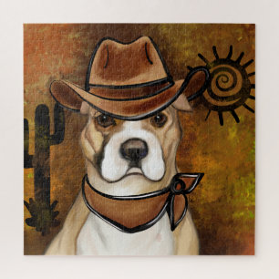 PUZZLE TERRIER STAFFORDSHIRE AMERICANO