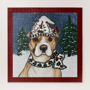 PUZZLE TERRIER STAFFORDSHIRE AMERICANO    