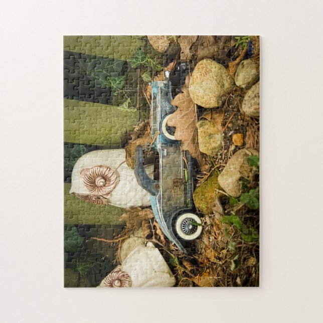 Puzzle “Tesoros ocultos de Bispingen" (Vertical)