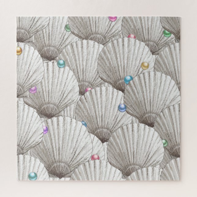 Puzzle Tesoros ocultos de conchas (Vertical)