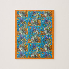 PUZZLE TESTIGO DE CABALLO DE CABALLO, BAJO EL MAR HALLOWE