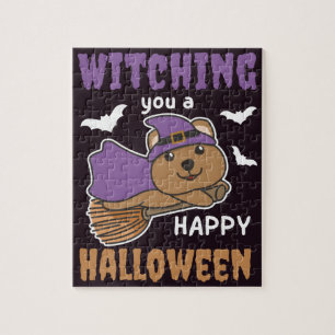 Puzzle Testigos de bruja de Quokka te presencian un feliz