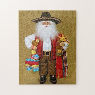 Puzzle Texan al sudoeste mexicano hispánico Papá Noel