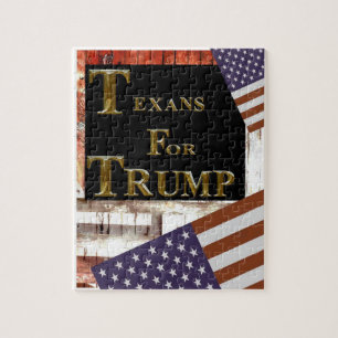 PUZZLE TEXANOS PARA TRUMP
