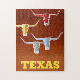 Puzzle Texas Vintage Art Guay Fotos históricas Viajes Pu