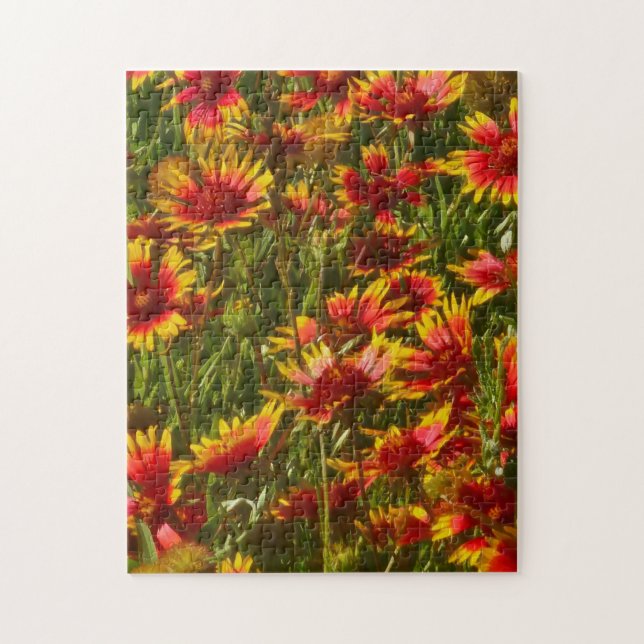 Puzzle Texas Wildflower Riot (Vertical)