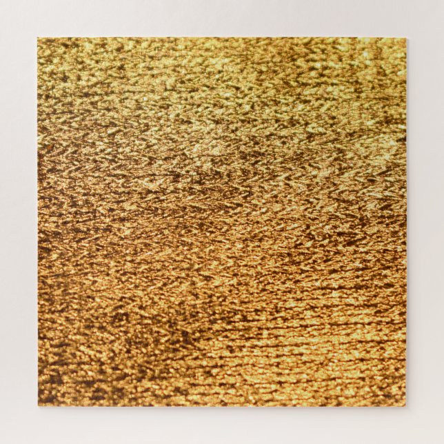 Puzzle Textil dorado: fondo macro glamoroso. (Vertical)