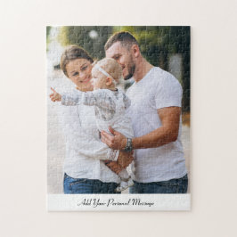 Puzzle Texto personalizado de foto personalizado