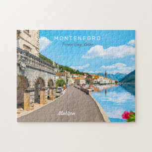 Puzzle Texto personalizado Montenegro