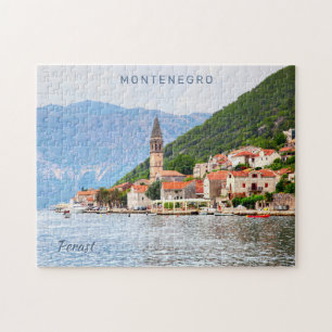 Puzzle Texto personalizado Montenegro