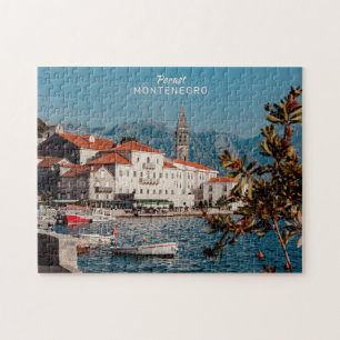 Puzzle Texto personalizado Montenegro