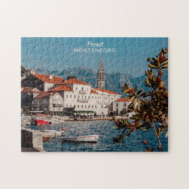 Puzzle Texto personalizado Montenegro (Horizontal)