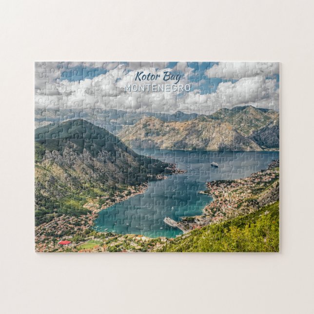 Puzzle Texto personalizado Montenegro (Horizontal)