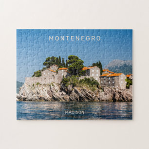 Puzzle Texto personalizado Montenegro
