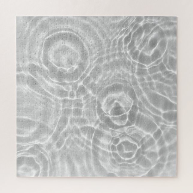 Puzzle Textura abstracta de superficie de agua transparen (Vertical)