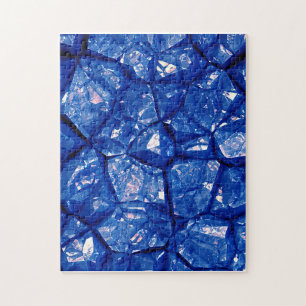 Puzzle Textura de piedra azul