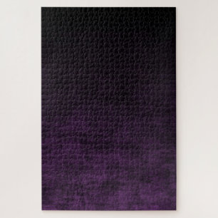 Puzzle Textura Grunge Ombre Negra y Morada