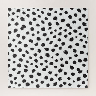 Puzzle Textura Leopard: Patrón Vintage de Seamless.