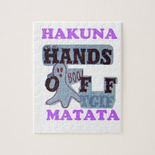 Puzzle TGIF Hakuna Matata Manos Fuera Boo Cara Divertida
