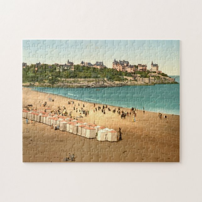 Puzzle The Beach Dinard France (Horizontal)