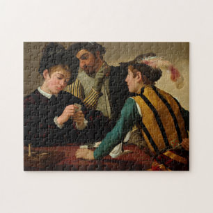 Puzzle The Cardsharps, 1595 por Caravaggio