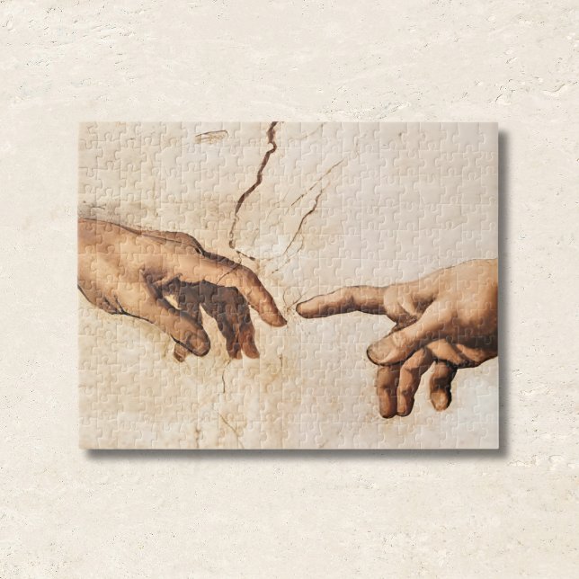 Puzzle The Creation of Adam (Subido por el creador)
