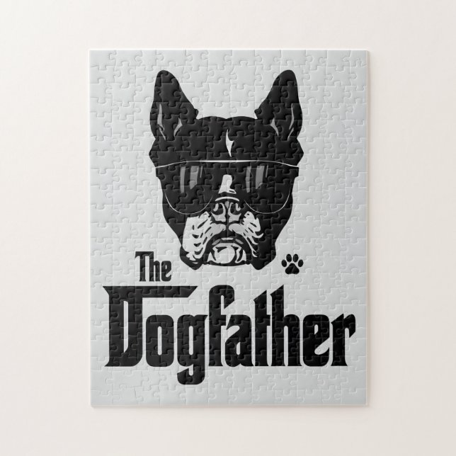 Puzzle The Dog Father and Dog Dad (Vertical)