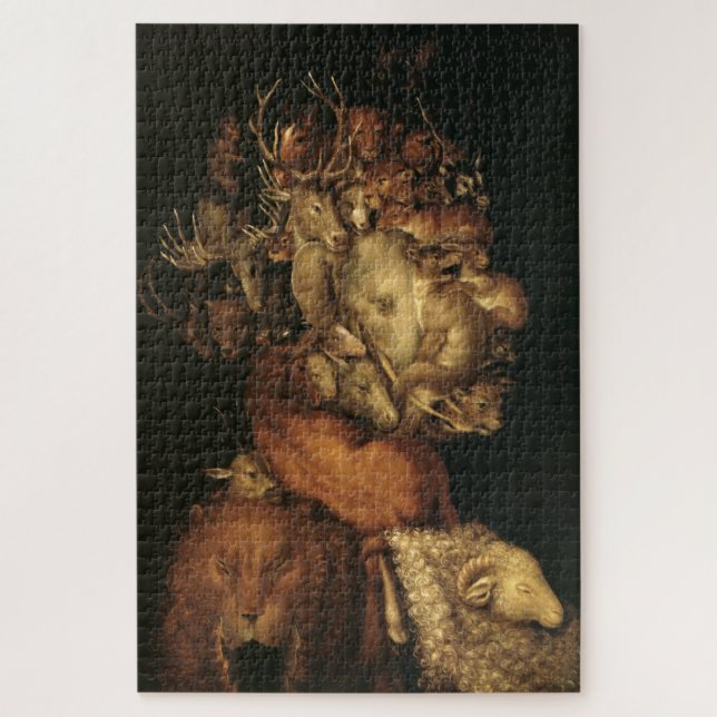 Puzzle The Four Elements: Earth - Giuseppe Arcimboldo (Vertical)