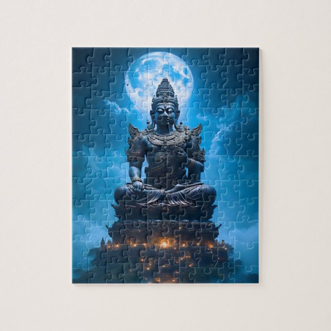 Puzzle The Full Moon Light of the Buddha (Vertical)