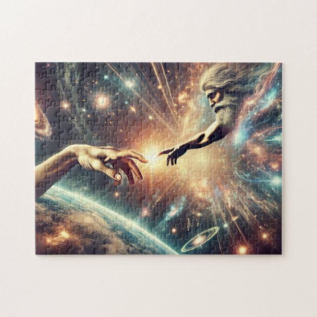 Puzzle The Hands of Creation Cosmic (Horizontal)